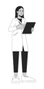 پیش‌نمایش فایل female-doctor-with-clipboard-11109412 از پک متنوع کاربران فناوری