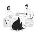 پیش‌نمایش فایل campfire-playing-guitar-friends-11154084 از پک نوستالژی تجربه