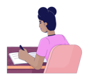 پیش‌نمایش فایل girl-doing-study-11154062 از پک نوستالژی تجربه