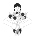 پیش‌نمایش فایل affectionate-mother-bouquet-11230457 از پک کودکان پدر مادر