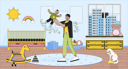 پیش‌نمایش فایل father-throwing-baby-in-air-11228808 از پک روز پدر مادر