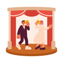پیش‌نمایش فایل actors-performing-on-stage-11207936 از پک سرگرمی‌ها افراد
