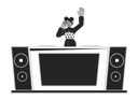 پیش‌نمایش فایل african-american-dj-at-console-11253660 از پک فعالیت‌ها مهمانان مهمانی