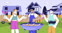 پیش‌نمایش فایل barbeque-party-with-neighbors-11253459 از پک مهمانی‌ها سرگرمی
