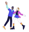 پیش‌نمایش فایل happy-couple-is-dancing-11253604 از پک فعالیت‌ها مهمانان مهمانی