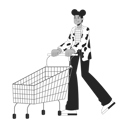پیش‌نمایش فایل black-woman-with-shopping-cart-11371588 از پک دانشمندان داده تحلیلگران