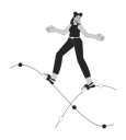 پیش‌نمایش فایل hispanic-woman-standing-on-chart-waves-11371581 از پک دانشمندان داده تحلیلگران