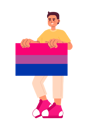 پیش‌نمایش فایل handsome-man-holds-bisexual-flag-11428349 از پک تنوع و فراگیری افراد