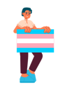 پیش‌نمایش فایل happy-man-shows-transgender-pride-flag-11428354 از پک تنوع و فراگیری افراد