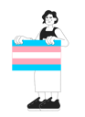 پیش‌نمایش فایل beautiful-woman-support-transgender-community-11428427 از پک تنوع و فراگیری افراد