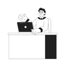 پیش‌نمایش فایل happy-african-american-worker-near-laptop-11428417 از پک تنوع و فراگیری افراد
