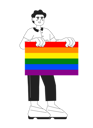 پیش‌نمایش فایل happy-young-man-support-lgbt-community-11428430 از پک تنوع و فراگیری افراد