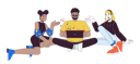 پیش‌نمایش فایل friends-playing-videogame-together-11428663 از پک گجت‌ها استفاده از