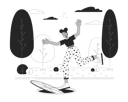 پیش‌نمایش فایل african-american-woman-falling-in-sewer-11492873 از پک افراد در موقعیت خطرناک