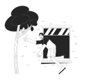 پیش‌نمایش فایل asian-man-falling-out-of-window-11492880 از پک افراد در موقعیت خطرناک