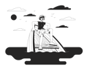 پیش‌نمایش فایل asian-woman-surviving-boat-accident-11492882 از پک افراد در موقعیت خطرناک