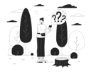 پیش‌نمایش فایل caucasian-man-getting-lost-in-forest-11492884 از پک افراد در موقعیت خطرناک