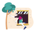 پیش‌نمایش فایل asian-man-falling-out-of-window-11492857 از پک افراد در موقعیت خطرناک