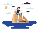 پیش‌نمایش فایل asian-woman-surviving-boat-accident-11492859 از پک افراد در موقعیت خطرناک