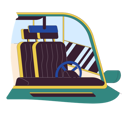 پیش‌نمایش فایل car-salon-with-empty-driver-seat-11492869 از پک افراد در موقعیت خطرناک
