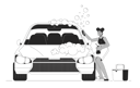 پیش‌نمایش فایل african-american-woman-washing-car-11492527 از پک خودروها برای افراد