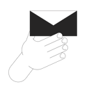 پیش‌نمایش فایل holding-closed-envelope-cartoon-human-hand-11506568 از پک شغل کارمندان اداری