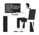 پیش‌نمایش فایل indian-man-developing-computer-software-11506561 از پک شغل کارمندان اداری