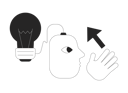پیش‌نمایش فایل innovative-ideas-generating-11506535 از پک شغل کارمندان اداری