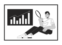پیش‌نمایش فایل man-analyzing-business-data-11506541 از پک شغل کارمندان اداری