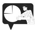 پیش‌نمایش فایل man-shows-data-analytics-chart-11506553 از پک شغل کارمندان اداری