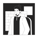 پیش‌نمایش فایل positive-man-office-worker-11506577 از پک شغل کارمندان اداری