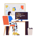 پیش‌نمایش فایل asian-woman-working-on-computer-11506490 از پک شغل کارمندان اداری
