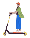 پیش‌نمایش فایل indian-man-riding-kick-start-scooter-11506499 از پک شغل کارمندان اداری