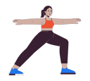 پیش‌نمایش فایل curvy-middle-eastern-woman-practicing-yoga-11538432 از پک بزرگسالان با سایز پلاس