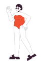 پیش‌نمایش فایل happy-curvy-woman-in-swimsuit-11538424 از پک بزرگسالان با سایز پلاس