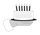 پیش‌نمایش فایل birthday-cake-with-burning-candles-showing-11538467 از پک بزرگسالان با سایز پلاس