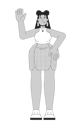 پیش‌نمایش فایل latina-female-with-overweight-raising-hand-11538463 از پک بزرگسالان با سایز پلاس