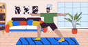 پیش‌نمایش فایل african-american-man-practicing-yoga-11538370 از پک سبک زندگی افراد پلاس‌سایز
