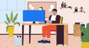 پیش‌نمایش فایل arab-man-with-obesity-working-in-office-11538383 از پک سبک زندگی افراد پلاس‌سایز