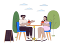 پیش‌نمایش فایل diverse-couple-of-plus-sized-people-in-cafe-11538381 از پک سبک زندگی افراد پلاس‌سایز