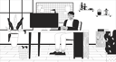 پیش‌نمایش فایل arab-man-with-obesity-working-in-office-11538415 از پک سبک زندگی افراد پلاس‌سایز