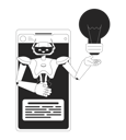 پیش‌نمایش فایل ai-assistant-cellphone-11575622 از پک بزرگسالان فناوری هوش مصنوعی