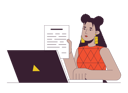 پیش‌نمایش فایل beautiful-hispanic-woman-at-laptop-11632008 از پک جهانی تیم همکاری
