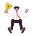 پیش‌نمایش فایل excited-hispanic-employee-holding-trophy-cup-11632017 از پک جهانی تیم همکاری