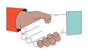 پیش‌نمایش فایل networking-shaking-hands-11631987 از پک جهانی تیم همکاری
