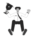 پیش‌نمایش فایل excited-hispanic-employee-holding-trophy-cup-11632118 از پک جهانی تیم همکاری