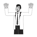 پیش‌نمایش فایل indian-corporate-employee-raising-hands-up-11632121 از پک جهانی تیم همکاری