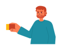پیش‌نمایش فایل happy-bearded-dad-holding-constructor-cube-11634906 از پک کودکان والدین