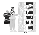 پیش‌نمایش فایل displeased-latina-woman-at-wardrobe-11719495 از پک مشکل مصرف‌گرایی افراطی
