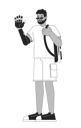 پیش‌نمایش فایل african-american-man-waving-prosthetic-hand-11872383 از پک افراد متنوع با معلولیت